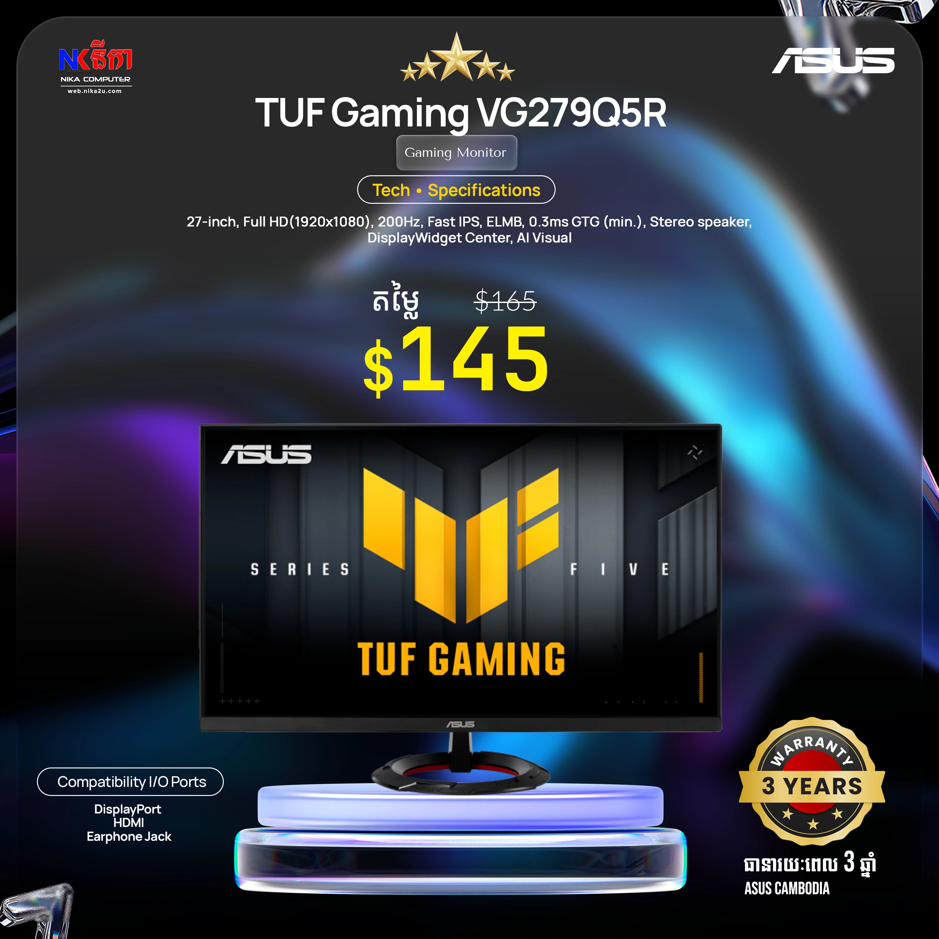 ASUS TUF Gaming VG279Q5R
