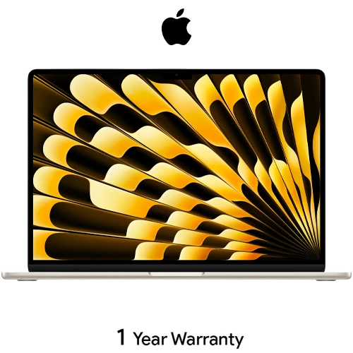 Apple Macbook Air 15 (Apple M5 Chip 10 Core CPU - 10 Core GPU | 16GB | 1TB | 15.3 Inch Liquid Retina ) Starlight