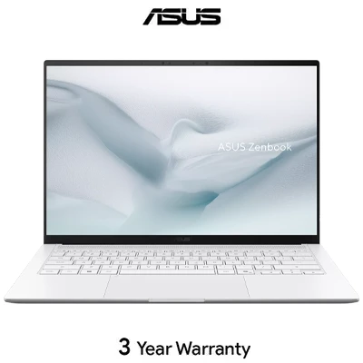 ASUS Zenbook S14 OLED UX5406SA-QJ508W (Core™ Ultra 7 Processor 256V / 16GB LPDDR5 / SSD 1TB PCIE / 14.0 Inch FHD+ OLED ) Scandinavian White