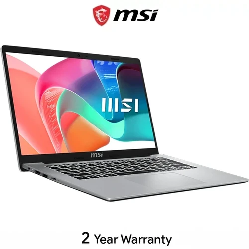 MSI Modern 14 F13MG-638XKH (i5® 1334U / 8GB DDR4 / SSD 512GB PCIE / 14.0 Inch FHD IPS) Urban Silver